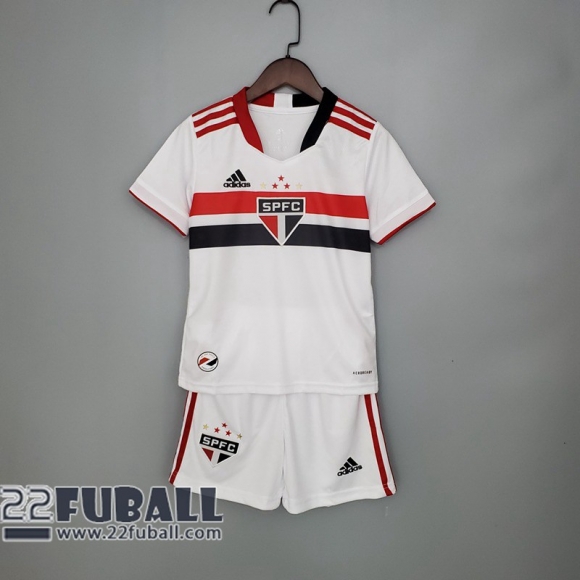 Fussball trikots Sao Paulo Heimtrikot Kinder 2021 2022