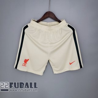 Fussball Shorts Liverpool Auswärtstrikot Herren 2021 2022 DK19