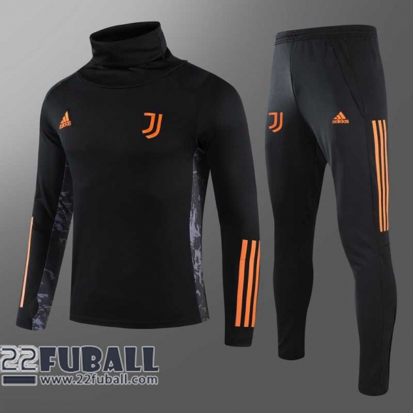 Trainingsanzug Juventus schwarz 2020 2021 T95