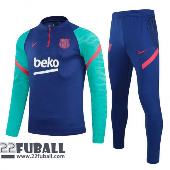 Trainingsanzug Barcelona Blau 2021 2022 TG02