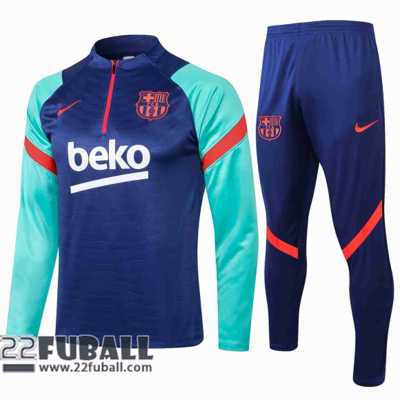 Trainingsanzug Barcelona Farbe Blaue 2021 2022 TG08