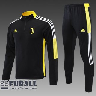 Trainingsanzug Juventus schwarz 2021 2022 TG16