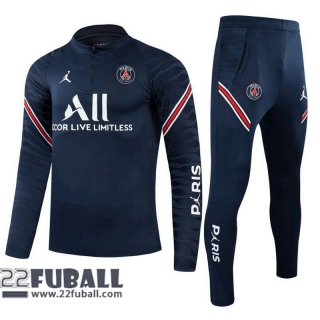 Trainingsanzug PSG Paris Navy blau 2021 2022 TG29