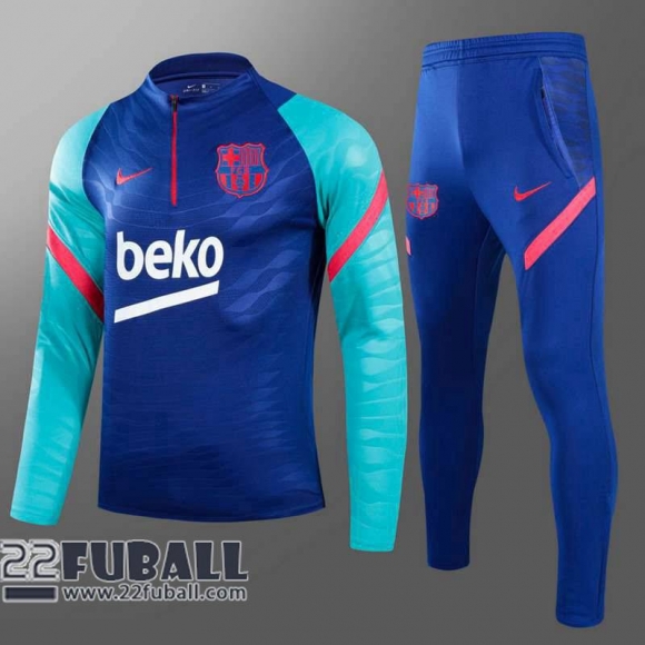 Bausätze: Trainingsanzug Barcelona Blau 2021 2022 TK08