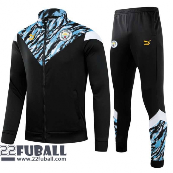 Bausätze: Sweatjacke Manchester City schwarz 2021 2022 TK21