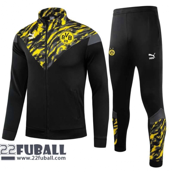 Bausätze: Sweatjacke Dortmund BVB schwarz 2021 2022 TK23