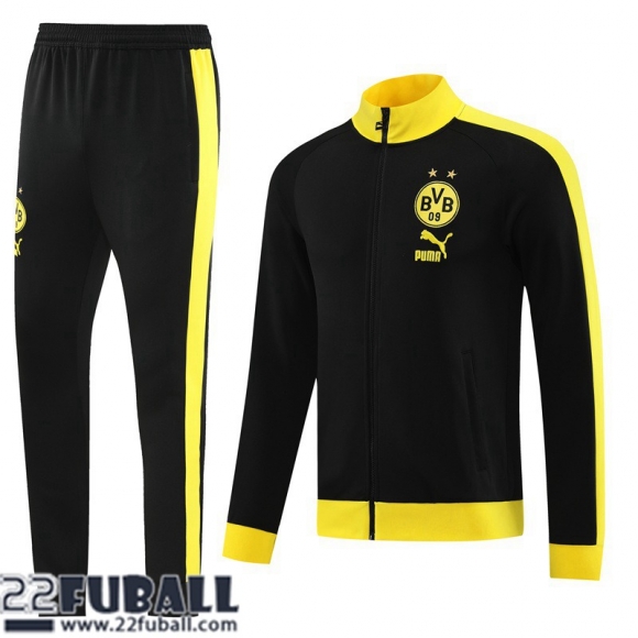 Jacke Dortmund BVB Schwarz Herren 22 23 JK678