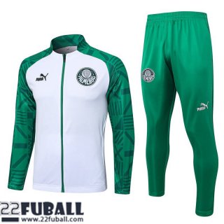 Jacke Palmeiras weiß Grün Herren 23 24 JK707