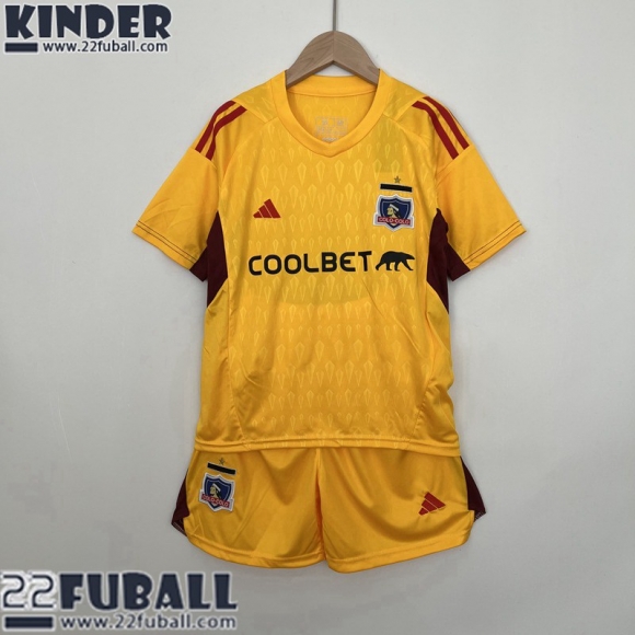 Fussball Trikots colo colo Torhüter Kinder 23 24 MK05