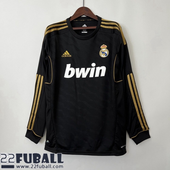 Retro Trikot Real Madrid Auswärtstrikot Herren Herren Langarm 11 12 FG249