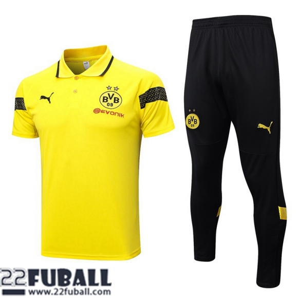 Poloshirts Dortmund BVB GELB Herren 23 24 PL637