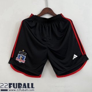 Fussball Shorts colo colo Schwarz Herren 23 24 P249