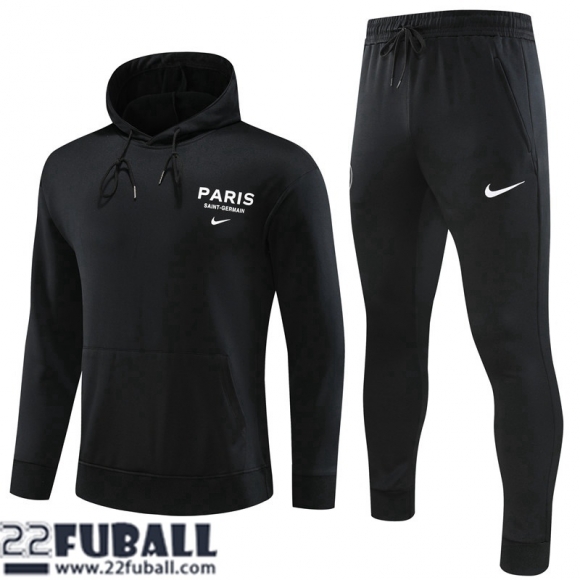 Sweatshirt PSG Schwarz Herren 23 24 SW58