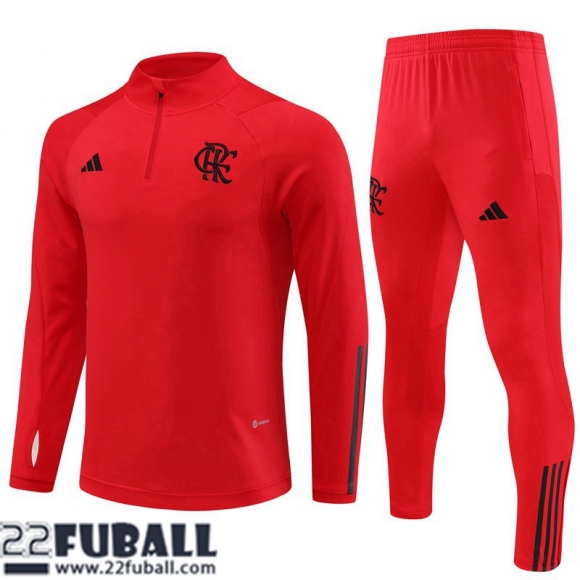 Trainingsanzug Flamengo Rot Herren 22 23 TG711