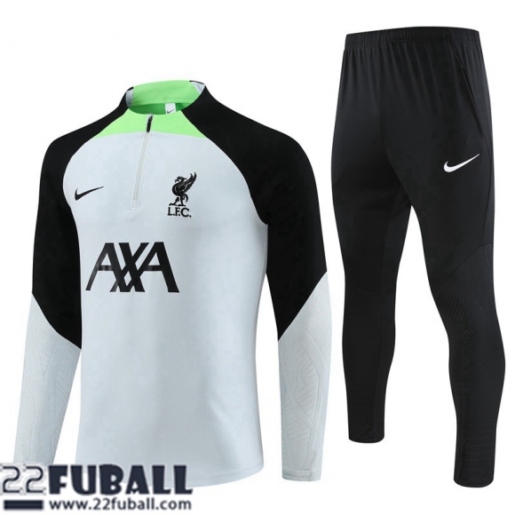 Trainingsanzug Liverpool dunkelgrau Herren 22 23 TG715