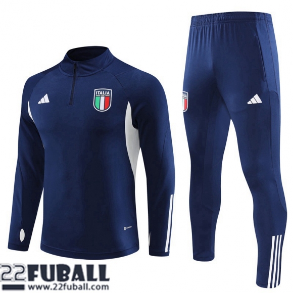 Trainingsanzug Italien Blau Herren 22 23 TG730