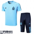 Trainingsanzug T Shirt Argentinien Himmelblau Herren 23 24 TG771