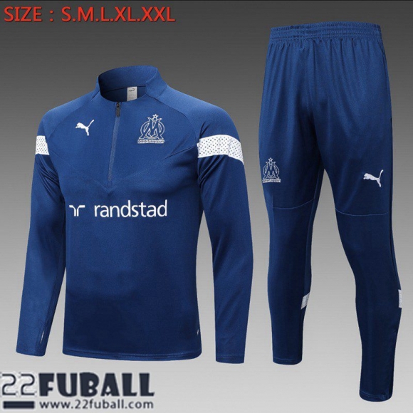 Trainingsanzug Marseille Navy blau Herren 23 24 TG810