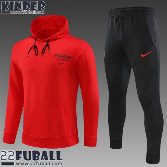 Sweatshirt PSG Rot Kinder 23 24 TK549