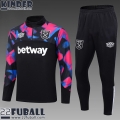 Trainingsanzug West Ham Schwarz Kinder 22 23 TK557