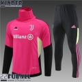 Trainingsanzug Hoher Kragen Juventus Rosa Kinder 22 23 TK562