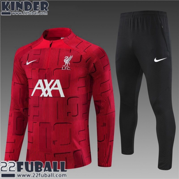 Trainingsanzug Liverpool Rot Kinder 23 24 TK576