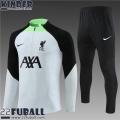 Trainingsanzug Liverpool Weiss Kinder 23 24 TK577