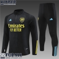 Trainingsanzug Arsenal Schwarz Kinder 23 24 TK579