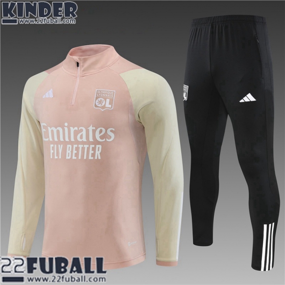 Trainingsanzug Lyon Rosa Kinder 23 24 TK585