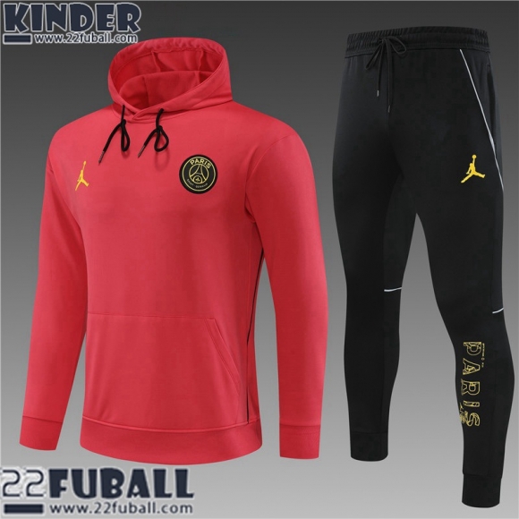 Sweatshirt PSG Rot Kinder 23 24 TK591