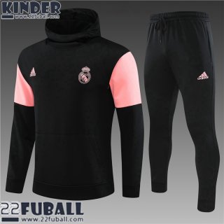 Sweatshirt Real Madrid Schwarz Kinder 23 24 TK594
