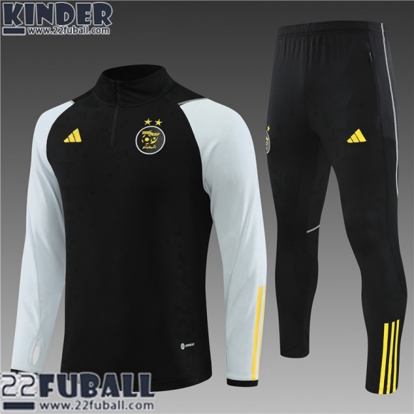 Trainingsanzug Algerien Schwarz Kinder 23 24 TK606