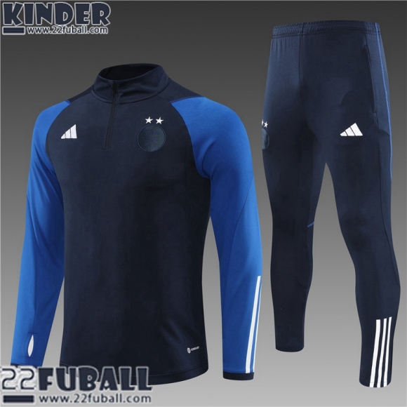 Trainingsanzug Algerien Navy blau Kinder 23 24 TK608