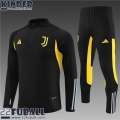 Trainingsanzug Juventus Schwarz Kinder 23 24 TK622