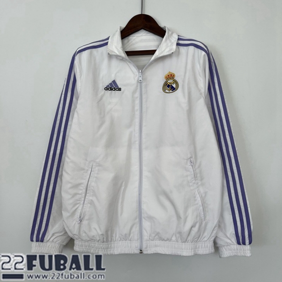 Windjacke Real Madrid Weiss Herren 23 24 WK295