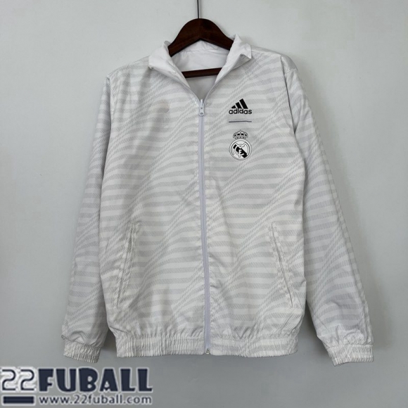 Windjacke Real Madrid Weiss Herren 23 24 WK296