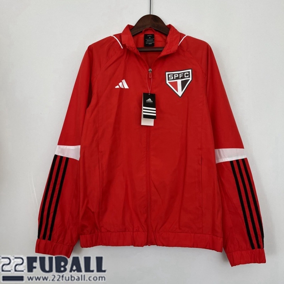 Windjacke Sao Paulo Rot Herren 23 24 WK309