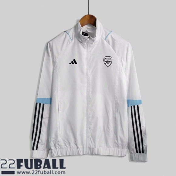 Windjacke Arsenal Weiss Herren 23 24 WK379