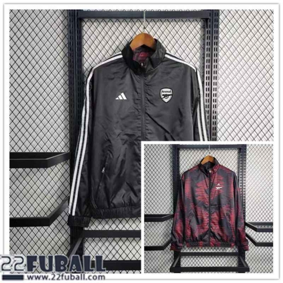 Windjacke Arsenal dunkelgrau Herren 23 24 WK438