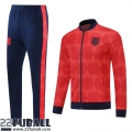 Sweatjacke England rot Herren 21 22 JK100