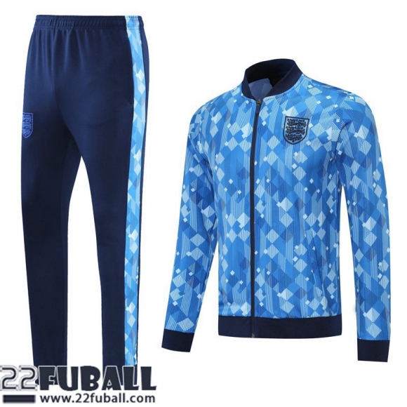 Sweatjacke England Blau Herren 21 22 JK101