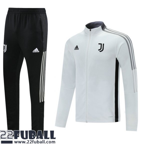 Sweatjacke Juventus Weiß Herren 21 22 JK105