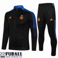 Sweatjacke Real Madrid Schwarz Herren 21 22 JK116