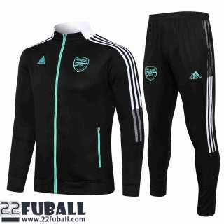 Sweatjacke Arsenal Schwarz Herren 21 22 JK117