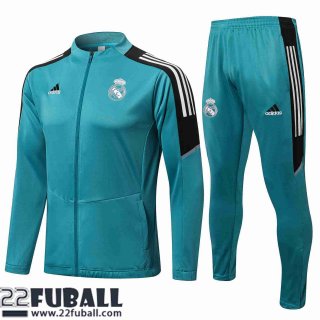 Sweatjacke Real Madrid Blau Herren 21 22 JK124