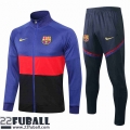 Sweatjacke Barcelona Blau Herren 21 22 JK84