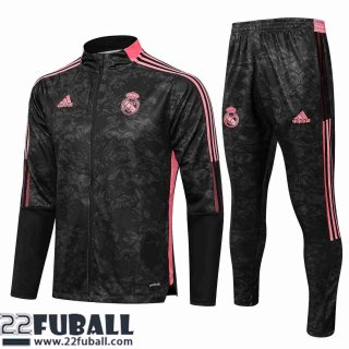 Sweatjacke Real Madrid Grau Herren 21 22 JK96