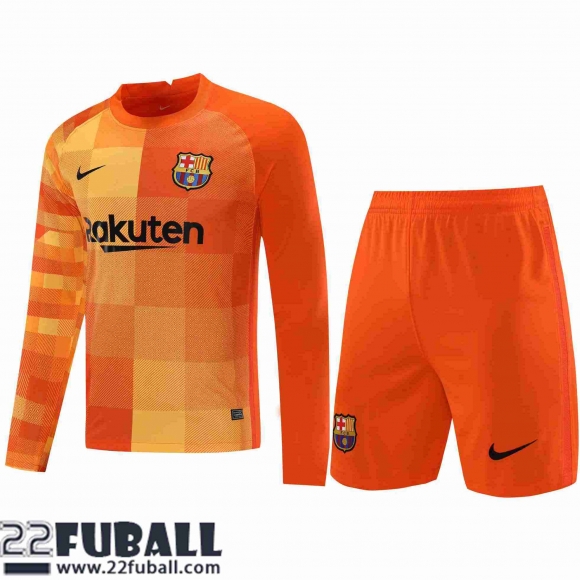 Fussball Trikots Barcelona Torwart Langarm Herren 21 22