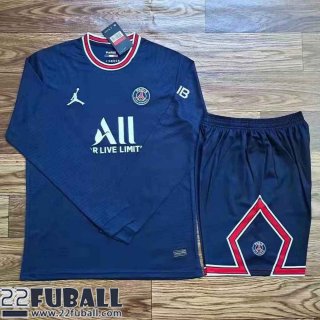 Fussball Trikots PSG Heimtrikot Langarm Herren 21 22