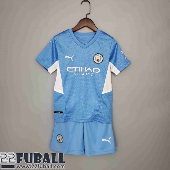 Fussball Trikots Manchester City Heimtrikot Kinder 21 22